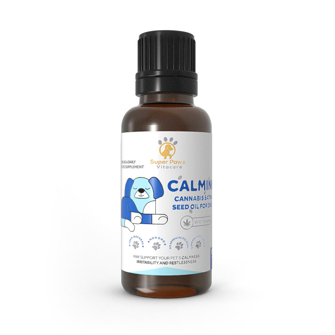 Calming Natural Plant Terpenes in Cannabis Sativa Seed Oil